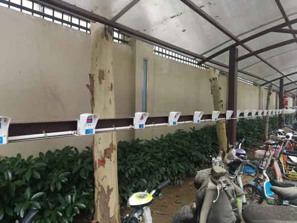 小區電動(dòng)車(chē)充電站的工作原理